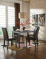 Kimonte Dining Table and 4 Chairs