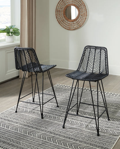 Angentree Upholstered Barstool (2/CN)