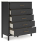 Cadmori Five Drawer Wide Chest