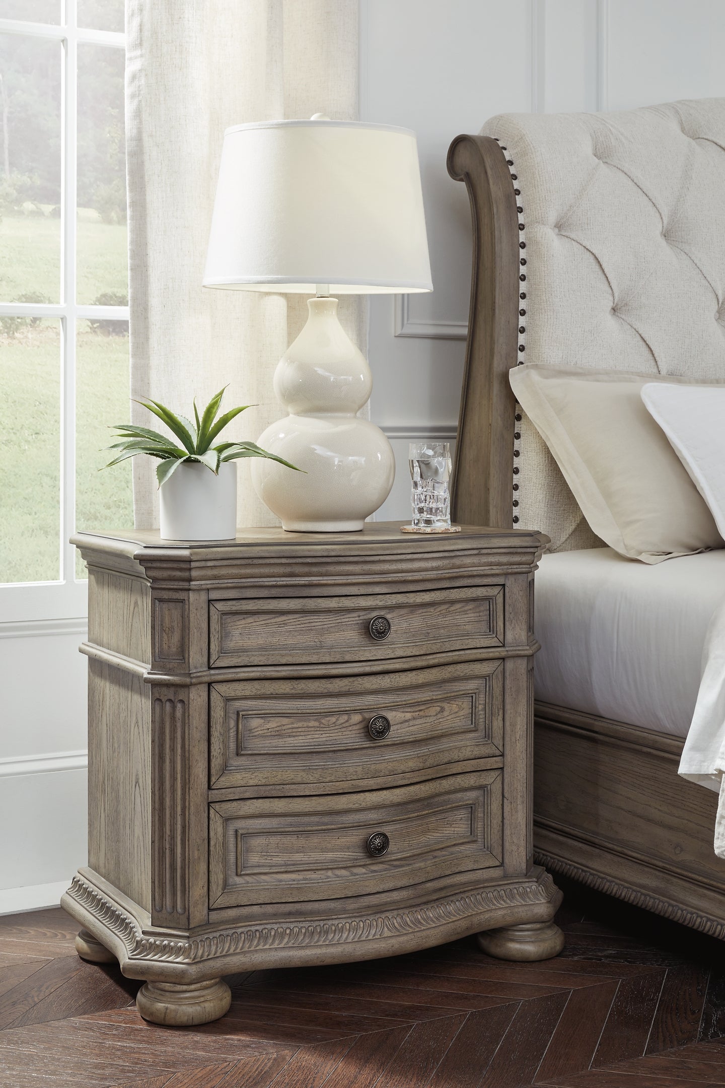 Ardenfield Three Drawer Night Stand