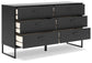 Socalle Queen Platform Bed with Dresser and Nightstand