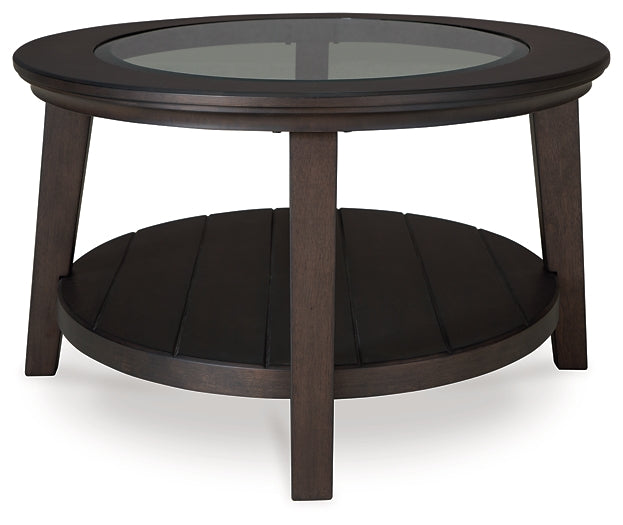 Celamar Coffee Table with 2 End Tables